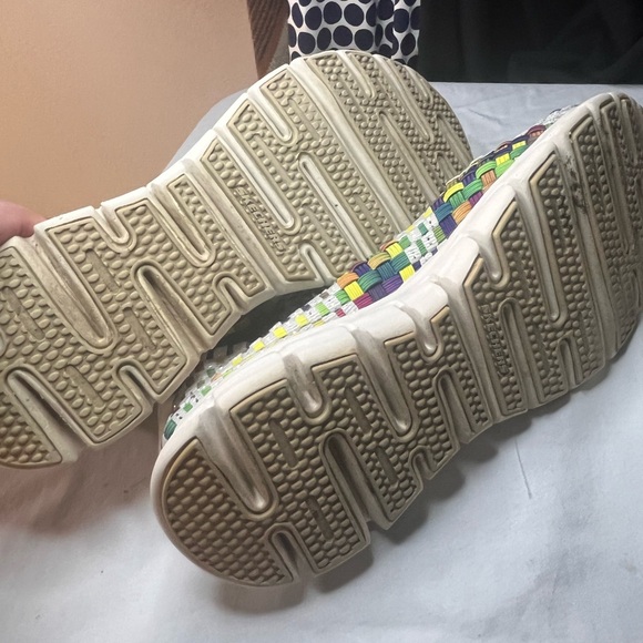 Skechers Multicolored Woven Stretch Shoes - Picture 5 of 7